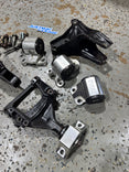Used 1320 B-Series Motor Mount Kit w/ T-Bracket & Torque Mounts – Fits Honda Civic EG & Acura Integra DC