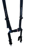 CIRCUIT HERO 4 POINT HARNESS 2" BELTS (BLACK)