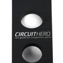 CIRCUIT HERO 3 SPOKE STEERING WHEEL WITH HOLES 345MM/70MM DISH 6 BOLT