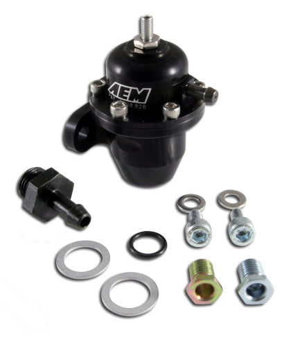 AEM 94-01 Acura Integra / 90-93 Honda Accord / 92-95 Honda Civic / 99-00 Honda Civic Black Adjustabl (B series)