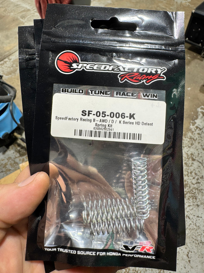 Detent springs
