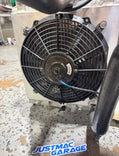 Radiator set up