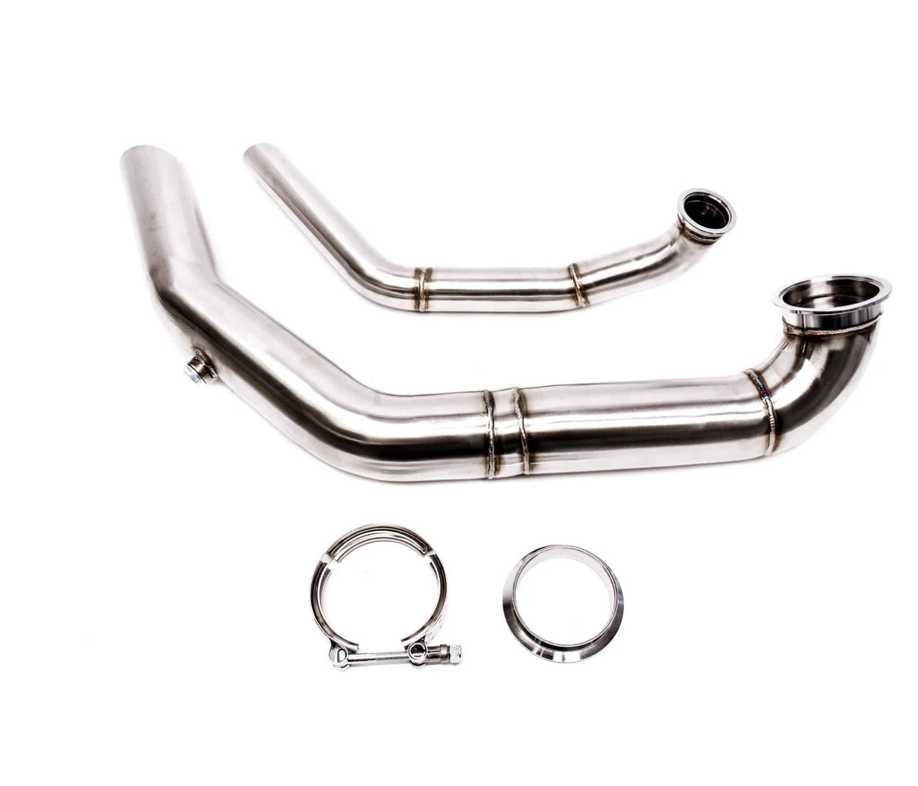 PLM K-Series Hood Exit Up-Pipe & Dump Tube for Sidewinder Turbo Manifold