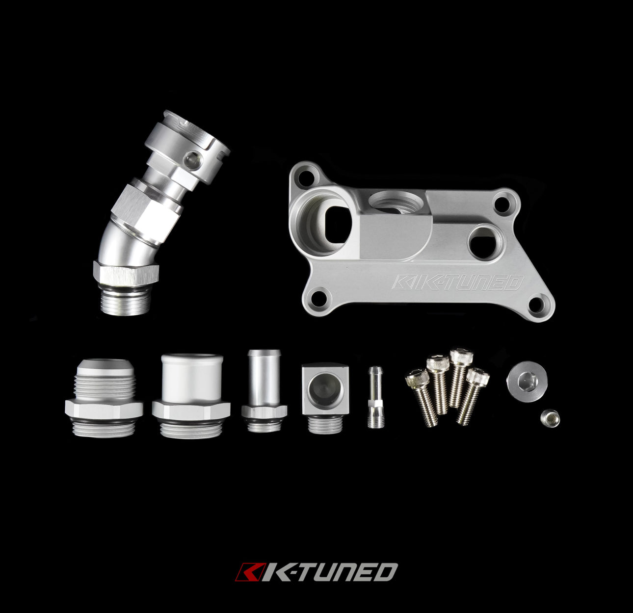 K Tuned K24/K20Z3 Angled Inlet Upper Coolant Housing