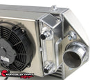 SpeedFactory Racing Dual Backdoor Intercooler | Tucked Radiator Combo