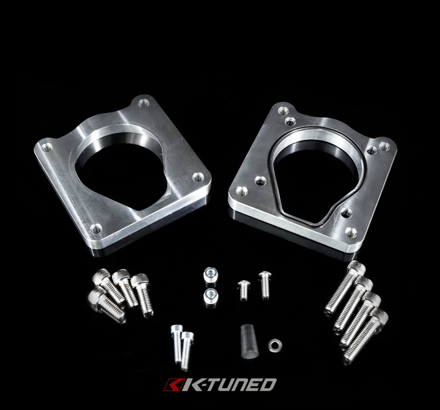 K-Tuned 80mm Throttle Body to RBC Adapter Plates w/ Hardware