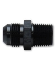 Vibrant -8AN to 1/4in NPT Straight Adapter Fitting - Aluminum