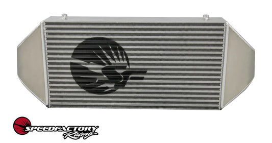 SpeedFactory Racing Standard Dual Backdoor Front Mount Intercooler - 3" Inlet / 3" Outlet (600HP-850HP)