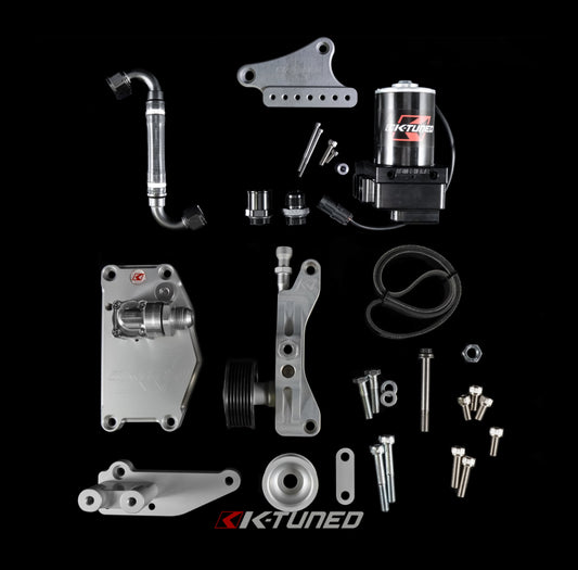 K Tuned Complete K-Series Alternator Water Plate Kit (W/ Electric Water Pump)