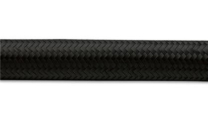 Vibrant -8 AN Black Nylon Braided Flex Hose