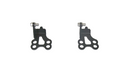 Precision Works Quick Release Door Hinges Billet - Honda