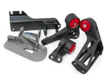 Innovative 88-91 Civic K-Series Black Steel Mounts