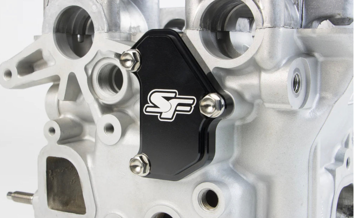 SpeedFactory Racing Billet B-Series VTEC Solenoid Block Off Plate