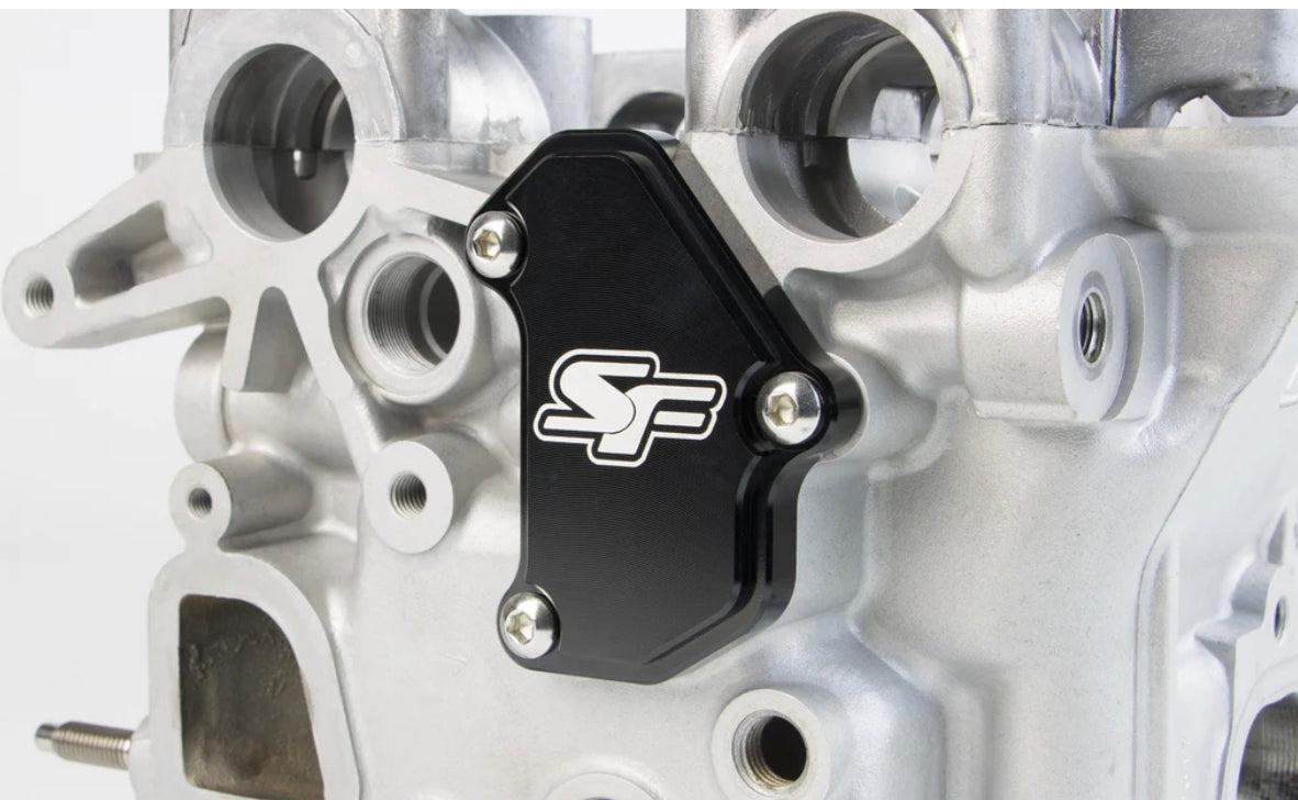 SpeedFactory Racing Billet B-Series VTEC Solenoid Block Off Plate