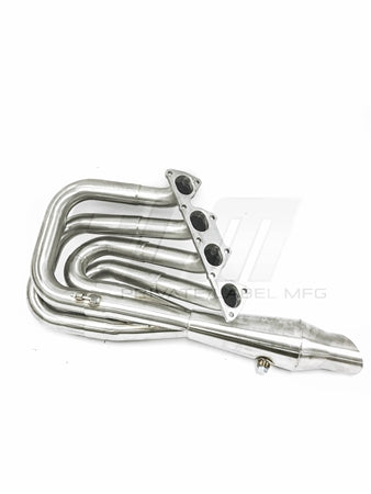 PLM Power Driven B-Series Hood Exit Race Header with 4-1 Megaphone B18 B20